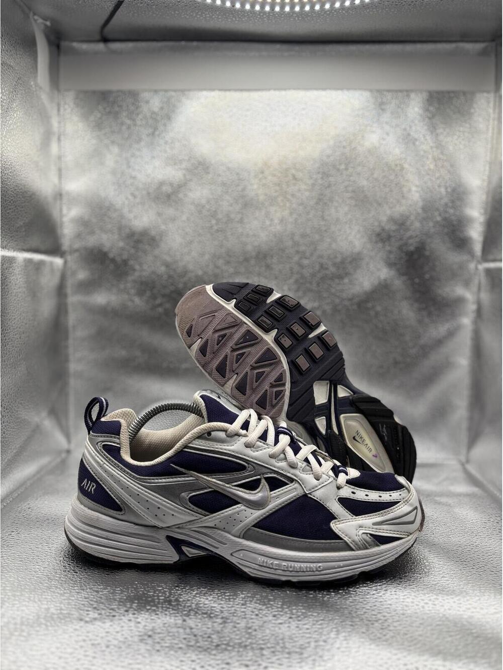 Nike purple running shoe